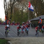 Club wedstrijd BMX in Barendrecht