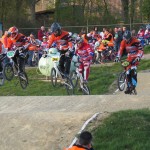 Club wedstrijd BMX in Oud Beijerland