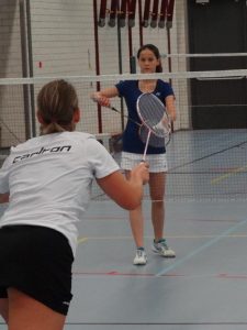 14 jarige debuteert in badminton eredivisie met een single overwinning