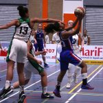 Basketbalvrouwen Renes/Binnenland winnen van Rotterdam Basketball