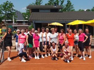 Damesdubbeldag 2017 bij Tennisvereniging Barendrecht