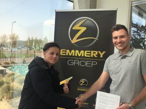 Emmery Groep verlengt sponsorcontract met karter Eliano